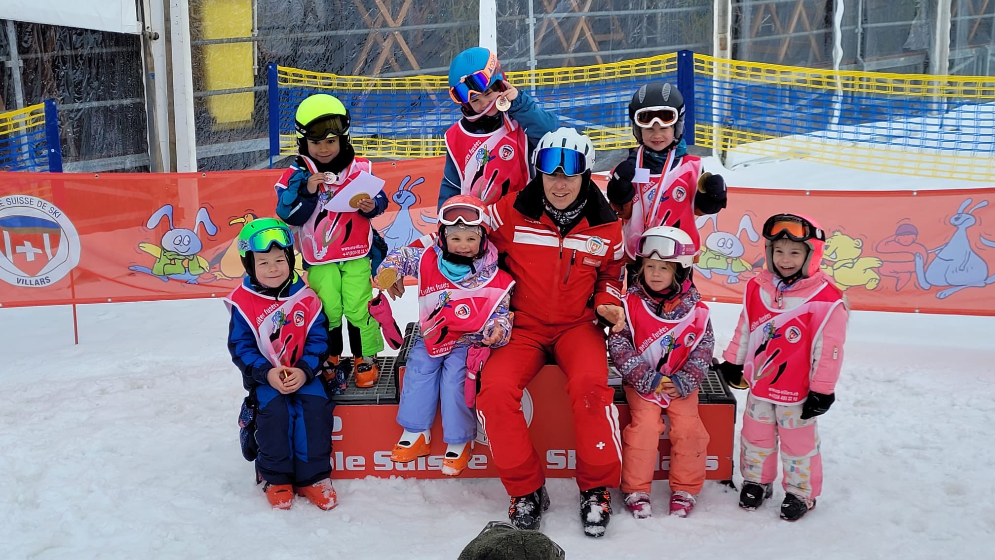 Programme compétition de ski enfant